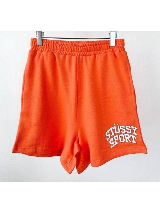 Sports Heavyweight Shorts Orange - STUSSY - BALAAN 2