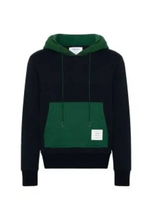 Color block cotton hoodie MJT499AJ0154 - THOM BROWNE - BALAAN 2