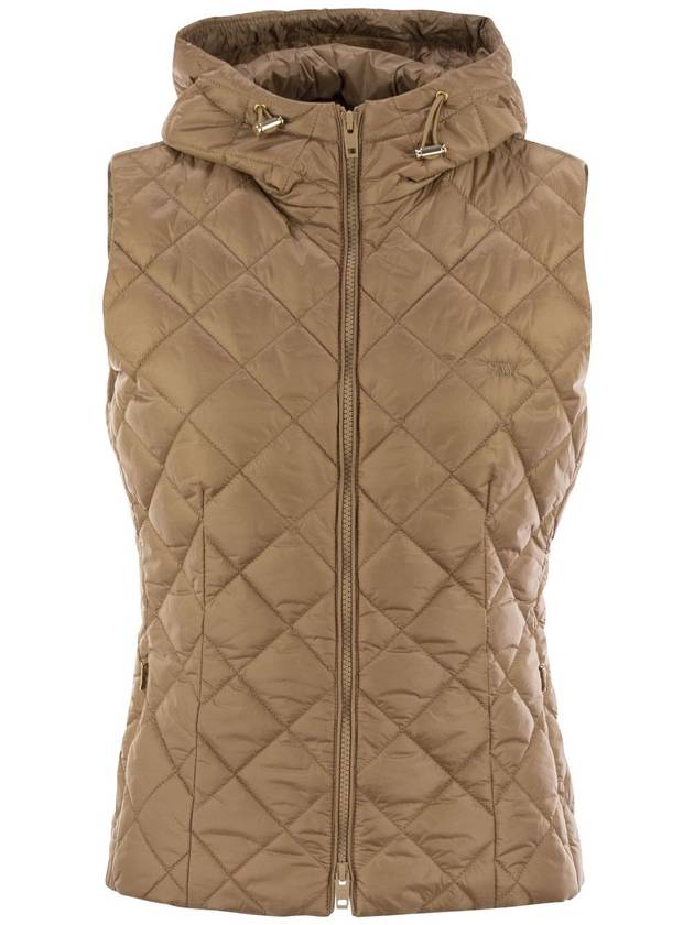 Quilted nylon waistcoat - FAY - BALAAN 1