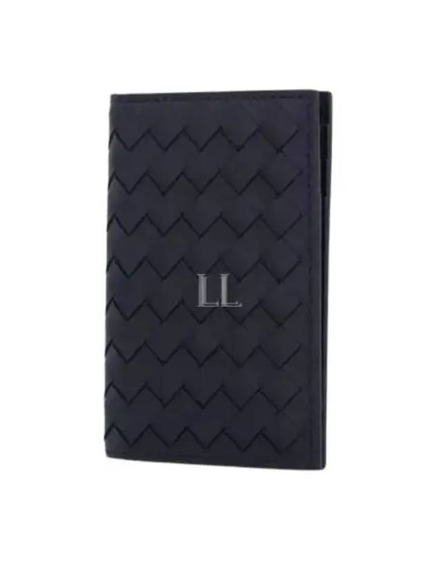 Intrecciato Card Wallet Black - BOTTEGA VENETA - BALAAN 2