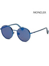 Sunglasses ML0146 90X Transparent Blue Mirror - MONCLER - BALAAN 1