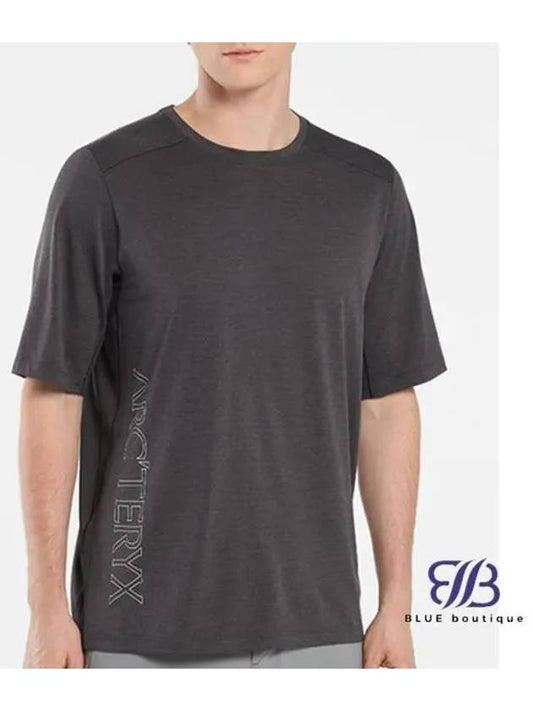 Men's Cormac Downward Short Sleeve T-Shirt Grey - ARC'TERYX - BALAAN 2