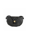 Turn Intrecciato Leather Pouch Tote Bag Potion - BOTTEGA VENETA - BALAAN 3