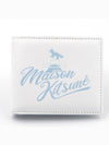 logo half wallet - MAISON KITSUNE - BALAAN 1