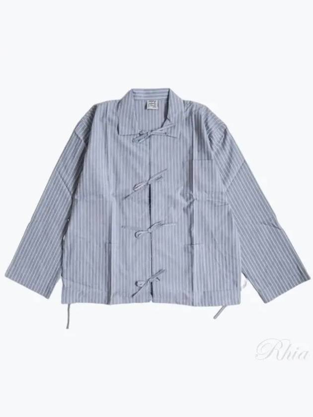 Limber Shirt in Red Blue Stripe SHLI PO AU24 - BASERANGE - BALAAN 1