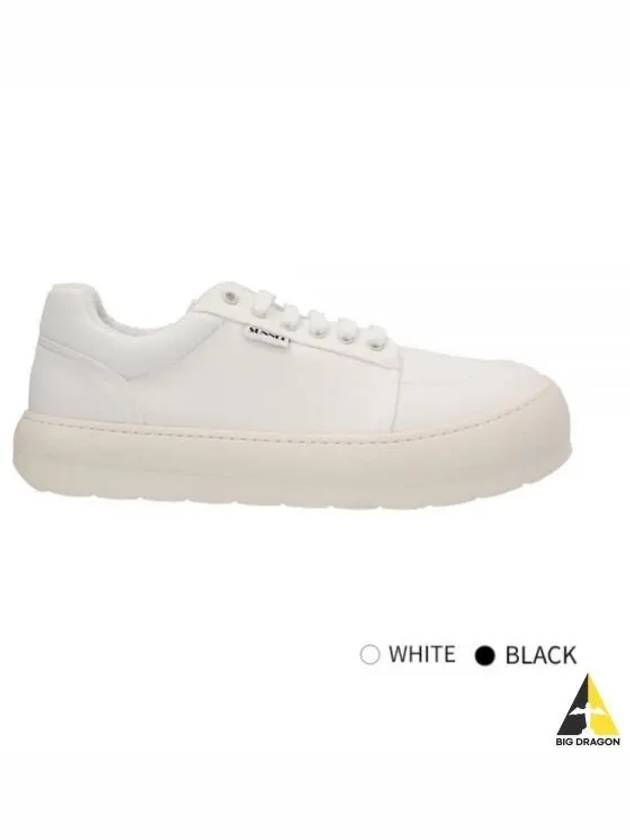 Women s Dreamy Low Top Sneakers White Black CSHOXSNK009 PLY017 - SUNNEI - BALAAN 1