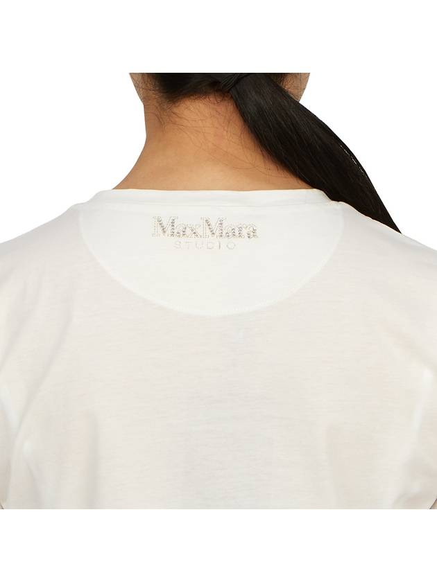 Vetta Short Sleeve T-Shirt White - MAX MARA - BALAAN 8