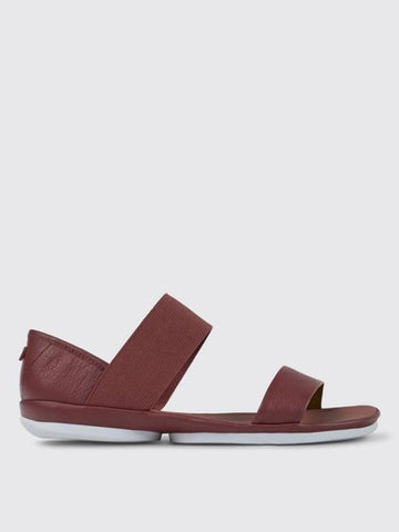 Right Leather Sandals Red - CAMPER - BALAAN 1