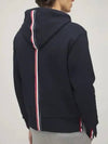 Men's Center Back Stripe Logo Patch Hoodie Navy - THOM BROWNE - BALAAN 5