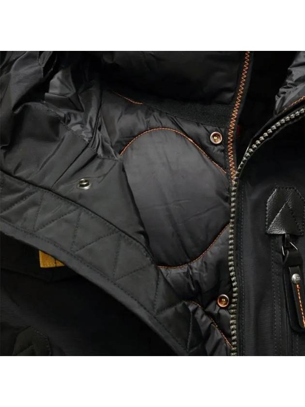 Gobi Logo Bomber Down Padded Jacket Black - PARAJUMPERS - BALAAN 4