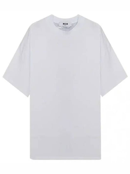 Maxi Logo Cotton T Shirt MM6 Maison Margiela Men s Short Sleeve Tee - MSGM - BALAAN 1