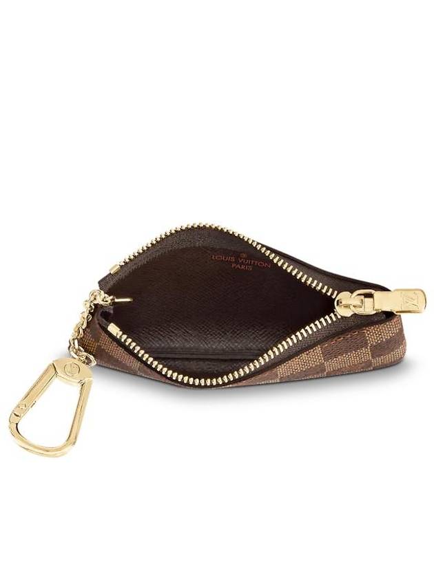 Damier Eben Pouch Key Holder Brown - LOUIS VUITTON - BALAAN 5