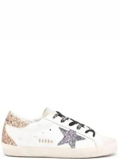 Super-Star Glittered Sneakers White - GOLDEN GOOSE - BALAAN 2