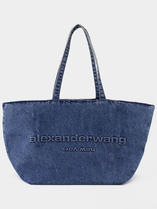 Punch Bag - Alexander Wang - Cotton - Blue - ALEXANDER WANG - BALAAN 1