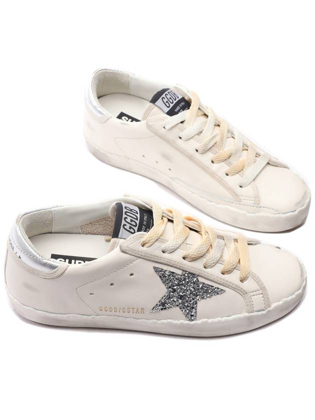 Superstar Silver Tab Low-Top Sneakers White - GOLDEN GOOSE - BALAAN 6