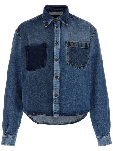 Philosophy Di Lorenzo Serafini Denim Shirt - PHILOSOPHY DI LORENZO SERAFINI - BALAAN 1