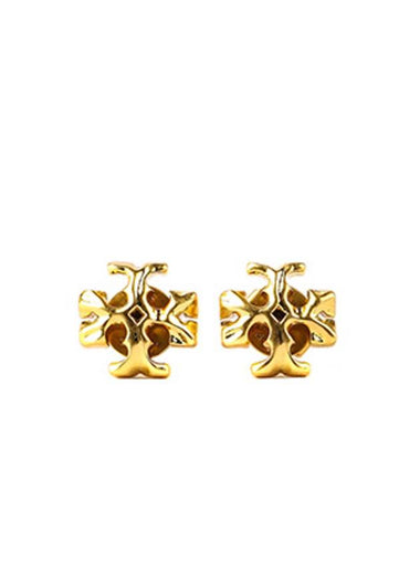 Roxanne Stud Small Earrings Gold - TORY BURCH - BALAAN 1