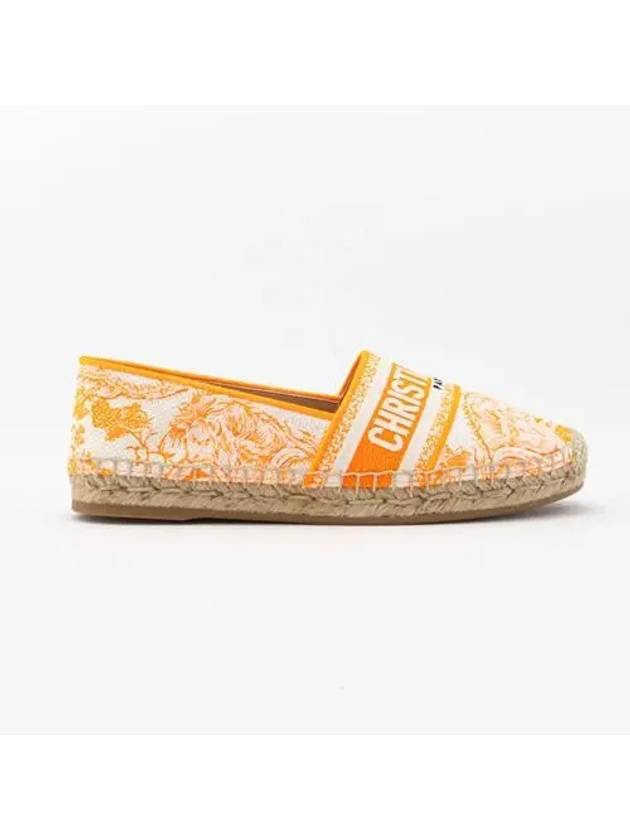 Women's Granville Espadrilles Orange - DIOR - BALAAN 2