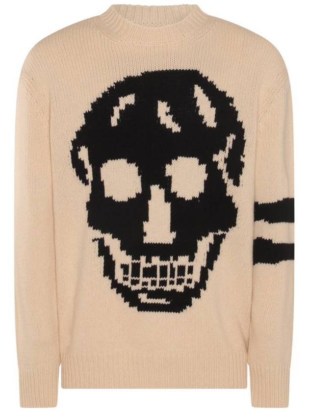 24 ss Wool Cashmere Skull Sweater 775761 Q1A73 9125 B0230978052 - ALEXANDER MCQUEEN - BALAAN 2