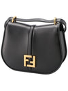 C'MON Medium Leather Shoulder Bag Black B0710988107 - FENDI - BALAAN 3