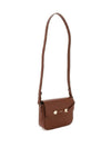 Women's Charlotte Leather Cross Bag Brown - A.P.C. - BALAAN 5