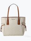 Voyager Small Logo Tote Bag Vanilla - MICHAEL KORS - BALAAN 2