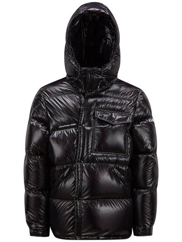 Anthemium Down Short Padding Black - MONCLER - BALAAN.