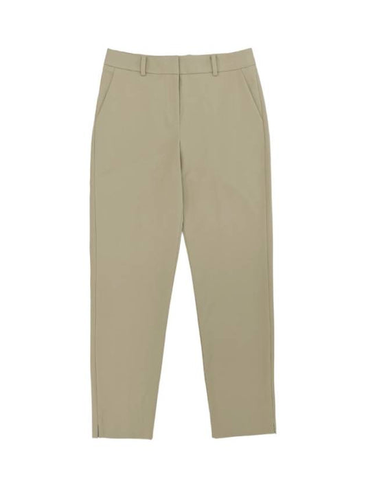 Stretch Cropped Pants Stretch 9-quarter chino pants BEIGE - MONBIRDIE GOLF - BALAAN 2