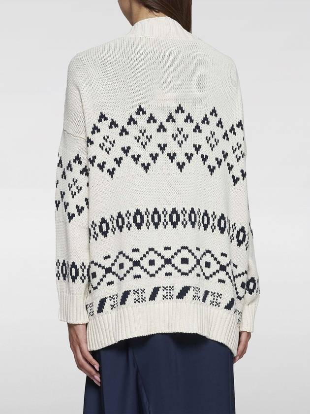 Cardigan Weekend Max Mara in cotone con motivo jacquard - WEEKEND MAX MARA - BALAAN 2