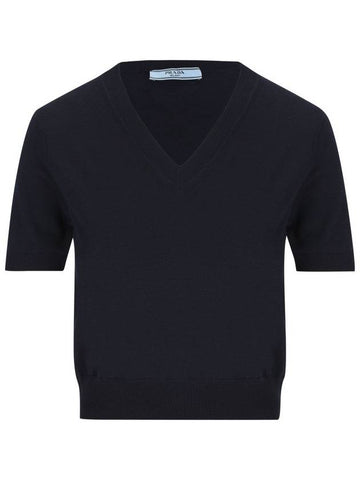 Prada Sweaters Blue - PRADA - BALAAN 1