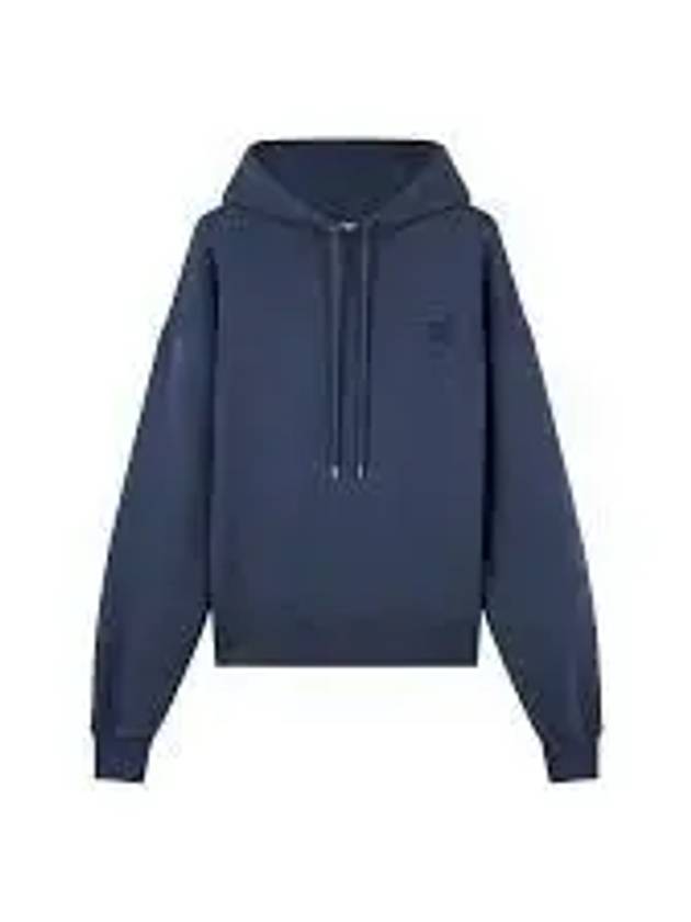 Bold Fox Head Patch Comfort Hoodie Navy - MAISON KITSUNE - BALAAN 2