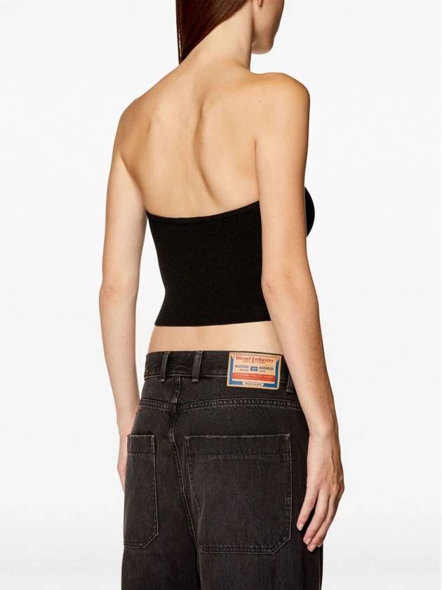 Diesel `M-Clarksvillex` Tube Top With Logo Plaque - DIESEL - BALAAN 2