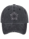 Mugung Embroidered Pigment Ball Cap Charcoal - ULKIN - BALAAN 2