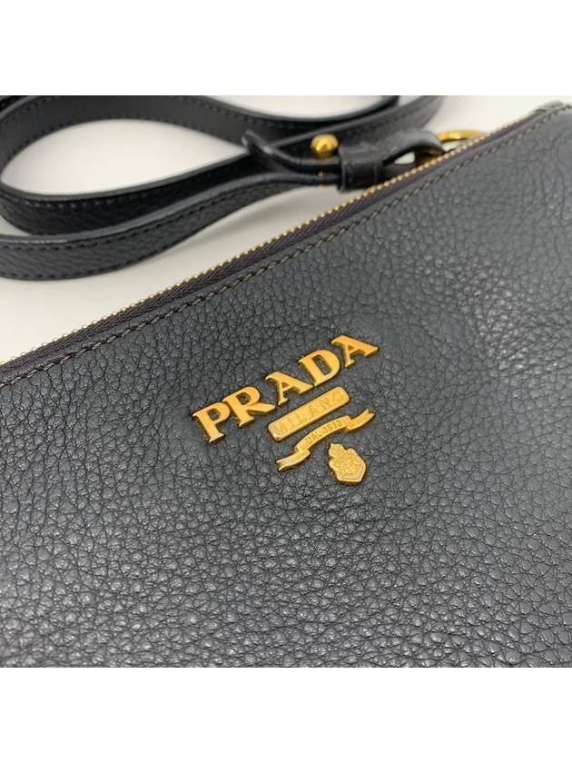 1BH046 Vitello Phoenix Cross Bag - PRADA - BALAAN 3