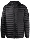 Loom Woven Chambers R-Nylon Down-TC Packable Jacket Black - STONE ISLAND - BALAAN 2