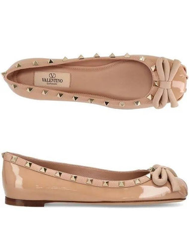 Rockstud 3W0S0HQ5 VNW GF9 ballerina flat shoes _ 995764 - VALENTINO - BALAAN 1