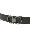 Ferragamo Men's Adjustable Gancini Belt 67 9938 NERO HICKORY 0694531 - SALVATORE FERRAGAMO - BALAAN 6