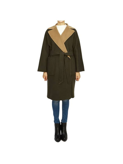 Reversible Single Coat Green - MAX MARA - BALAAN 2