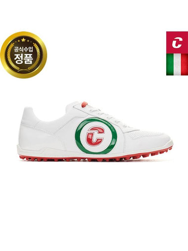 Official Italian handmade golf shoes KUBA20 WHITE - DUCA DEL COSMA - BALAAN 1