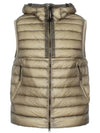 D.D. Shell Goggles Down Vest Beige - CP COMPANY - BALAAN 2