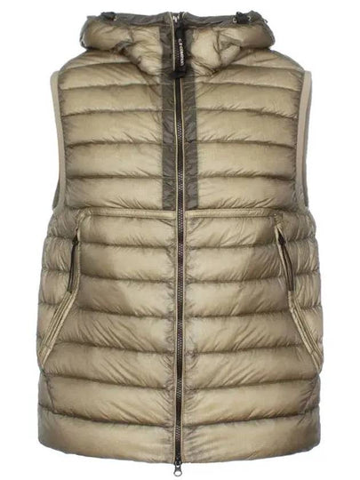 D.D. Shell Goggles Down Vest Beige - CP COMPANY - BALAAN 2