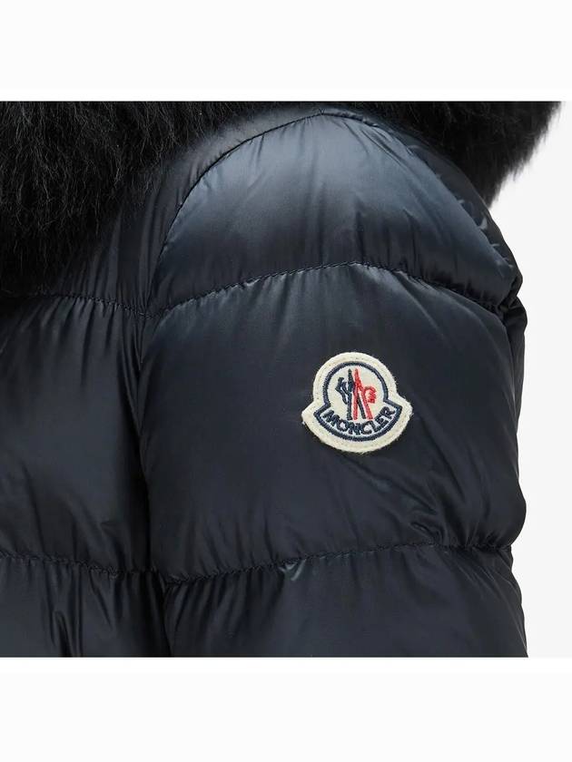 1C00022 595FE 778 BOEDIC Navy fur hood long padding - MONCLER - BALAAN 5