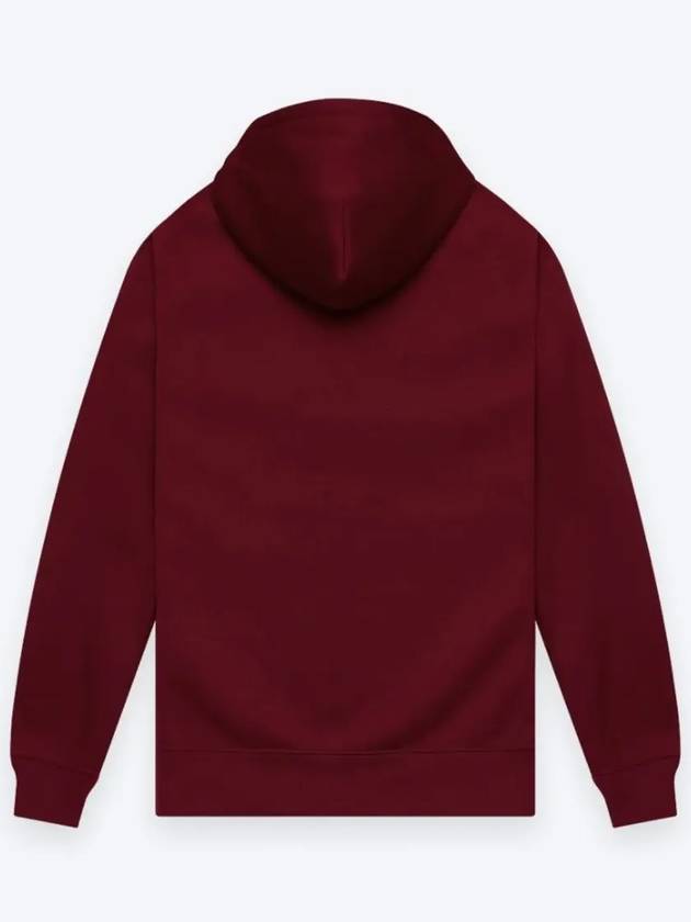 Tapichi brushed hood zip up burgundy - SUPENER - BALAAN 2