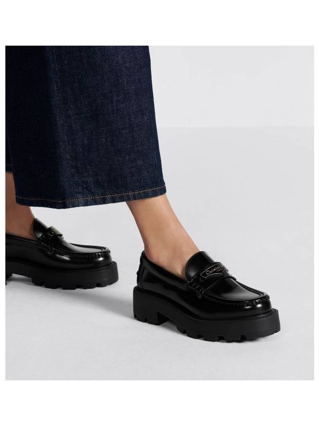 Boy Platform Loafer Black Brushed - DIOR - BALAAN 3