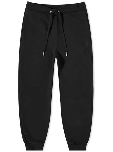 Big Heart Logo Track Pants Black - AMI - BALAAN 1