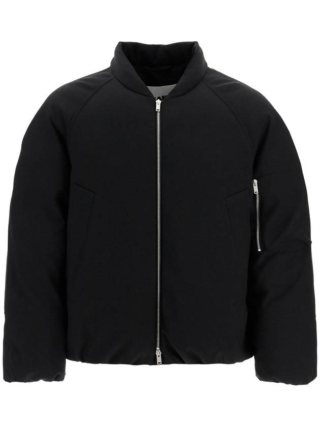 Oversized Fit Padding Black - JIL SANDER - BALAAN 2