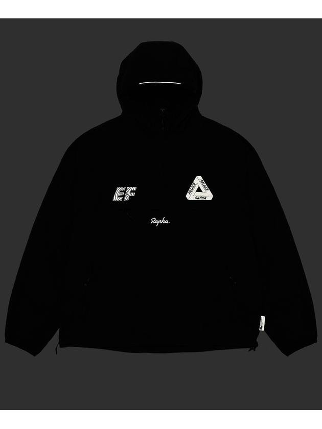 x Rapha EF Education First Pullover Jacket Black - PALACE - BALAAN 2