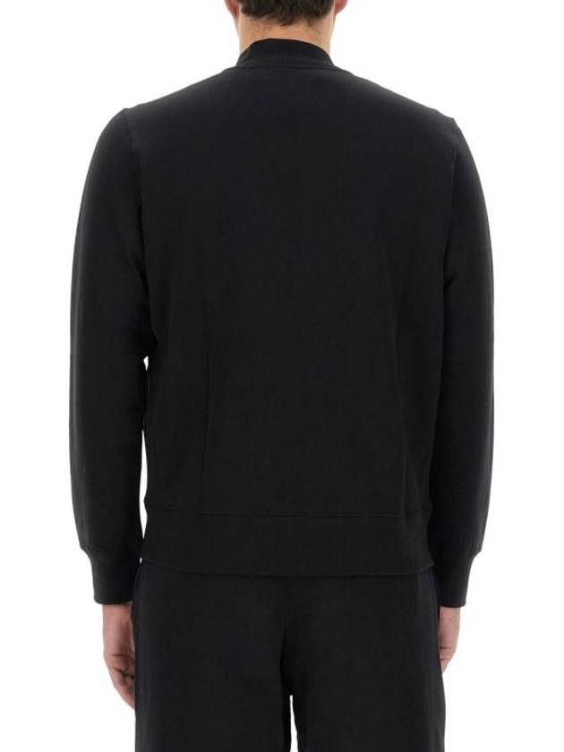 Zebra Logo Cotton Bomber Jacket Black - PAUL SMITH - BALAAN 2