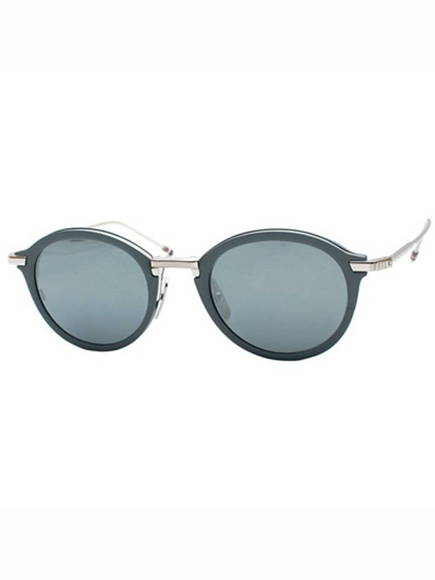 Sunglasses TB110BTGRYSLV48 Gray Silver - THOM BROWNE - BALAAN 1