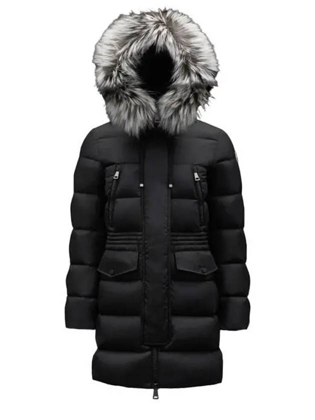 APHROTI Silver Fox Fur Down Padding 1B51002 C0059 - MONCLER - BALAAN 1